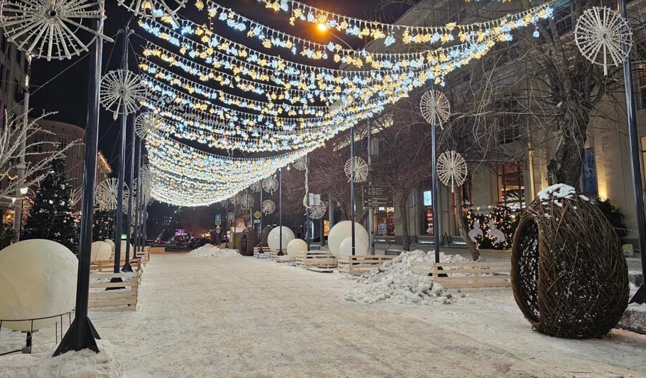 Фото Новосибирск встречает зиму: фоторепортаж с праздничных улиц 5